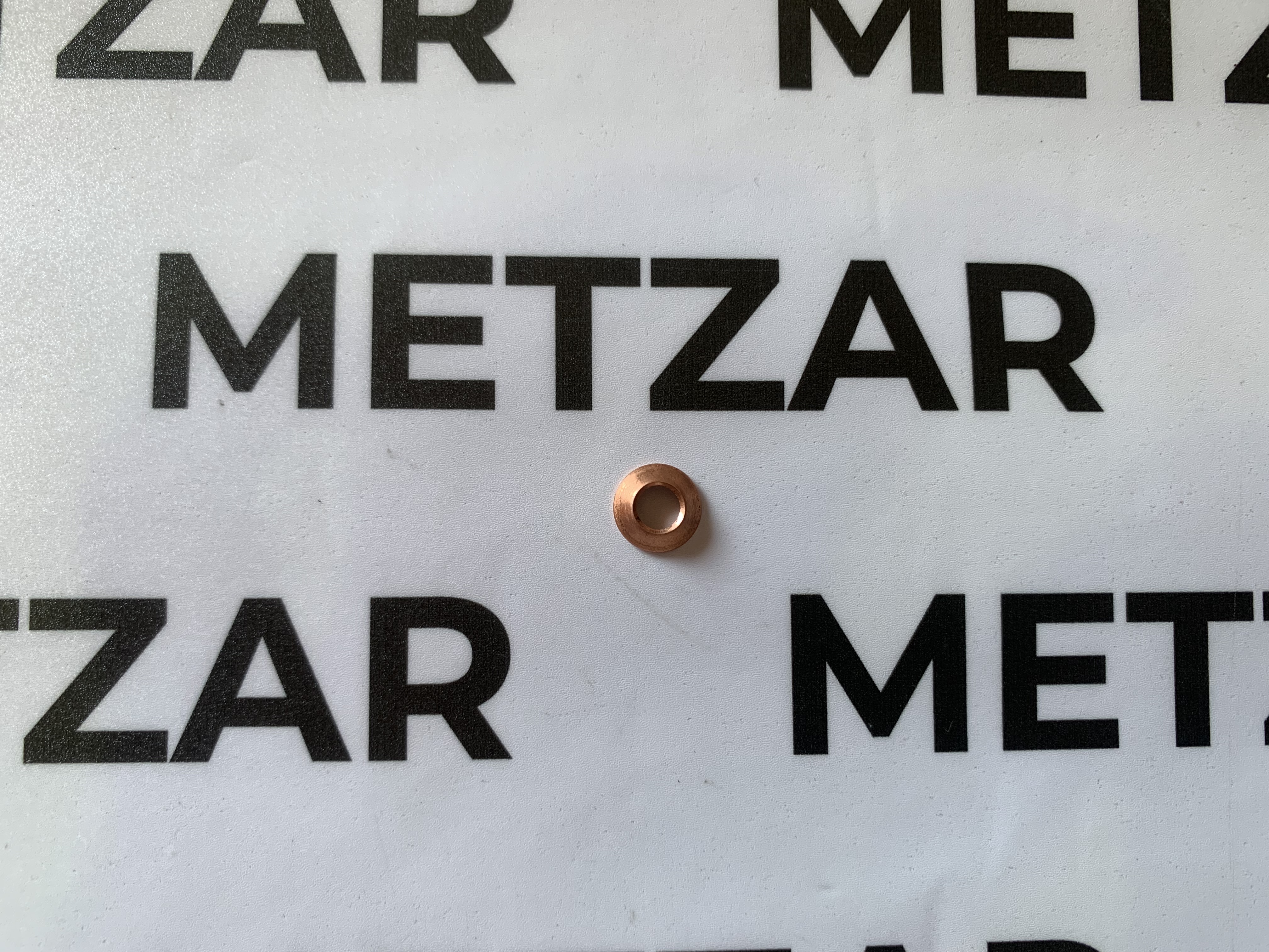 Шайба медная Ф4 (Воронка)